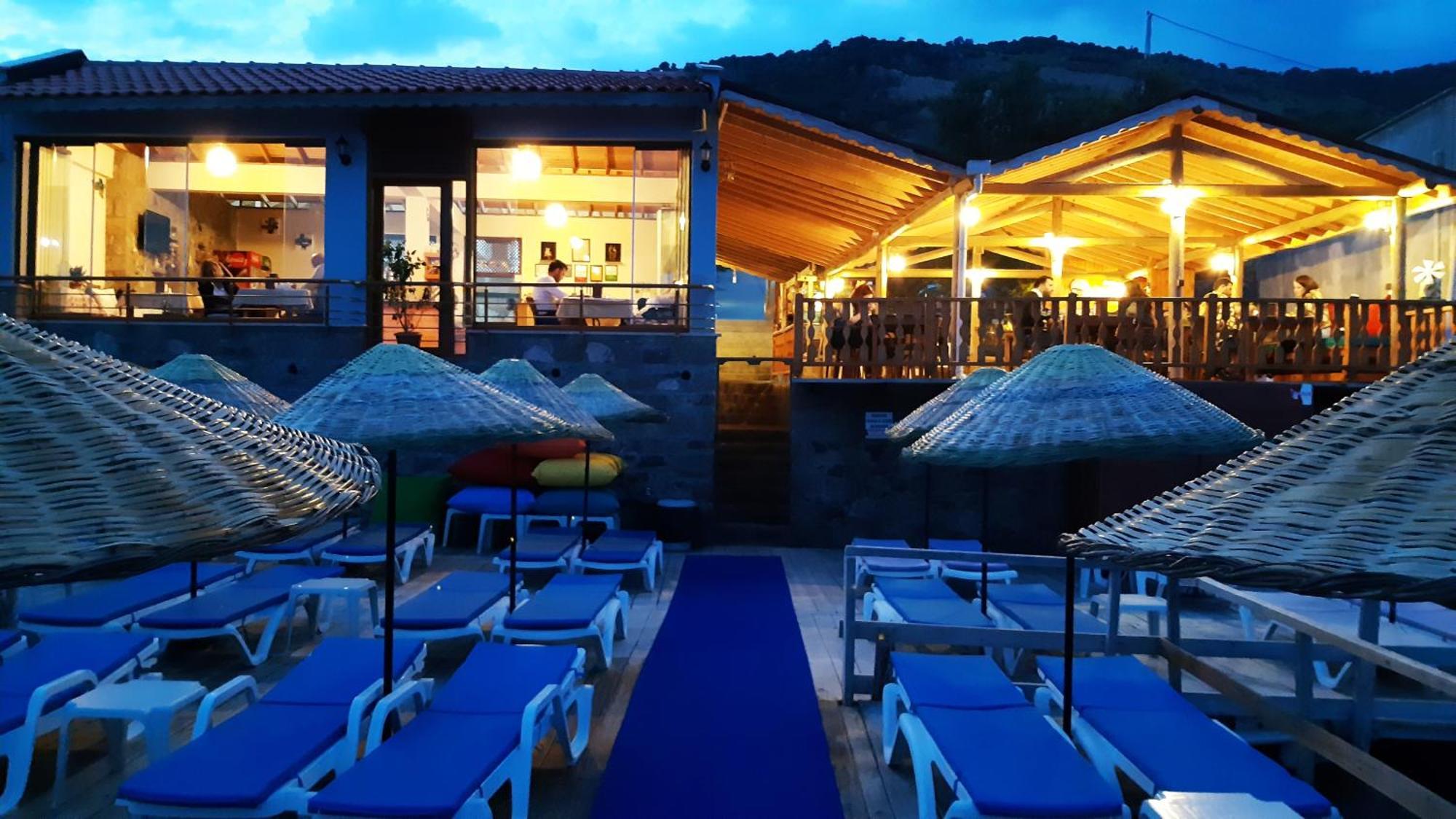 Assos Nazan Motel Restoran Beach Sokakagzi Екстериор снимка