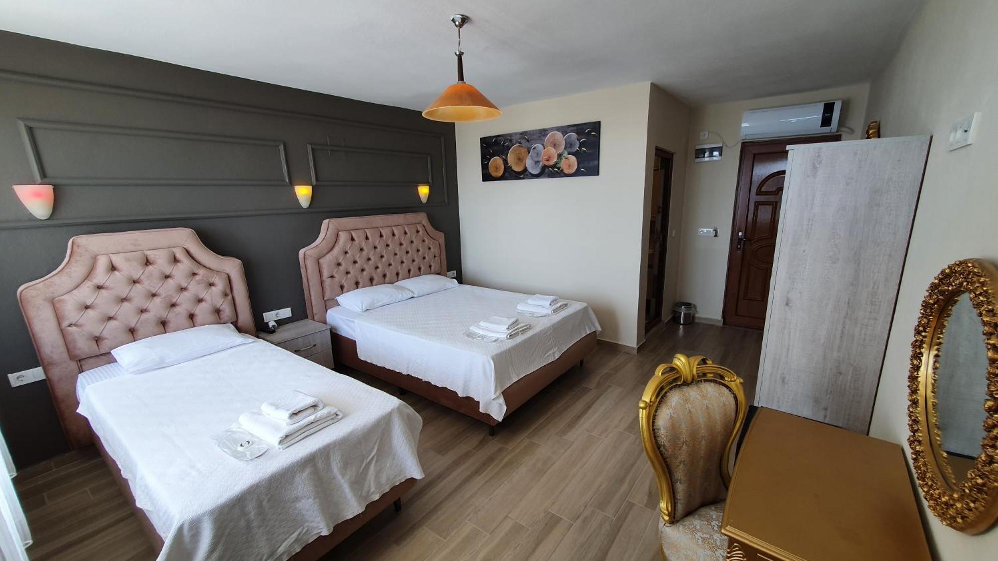 Assos Nazan Motel Restoran Beach Sokakagzi Стая снимка